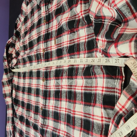 Chaps Performance Button Down Flannel - Picture 2 of 6